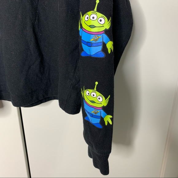 Disney Pixar Toy Story Alien Graphic Crop Top - Picture 10 of 13